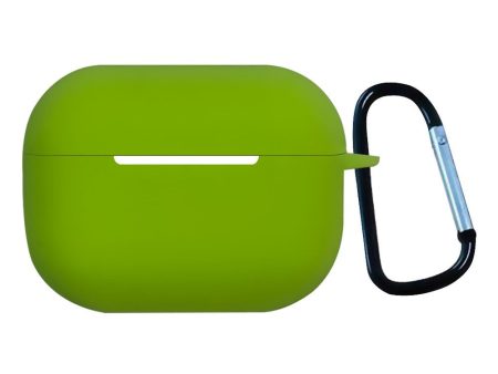 Apple Airpods Pro 2nd Gen (2022) Cover m. Karabinhage - Lysegrøn on Sale