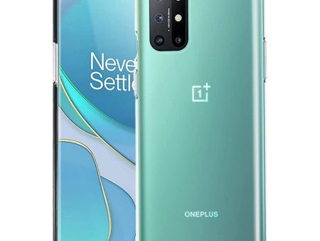 OnePlus 8T Fleksibelt Plastik Cover - Gennemsigtig Online