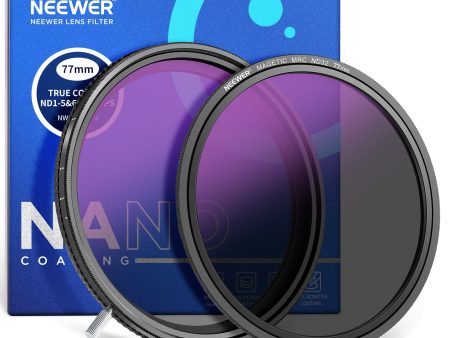 NEEWER ND2-512 (1-9 Stops) HD True Colors Variable ND Filter Hot on Sale