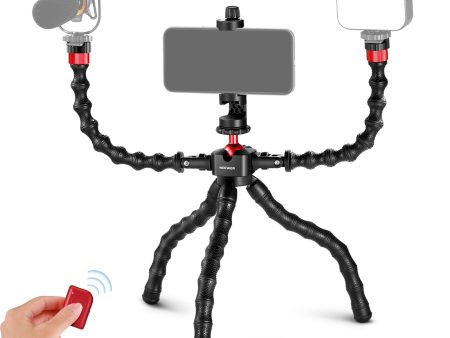 NEEWER T91 Flexible Tripod with Two Magic Arms Discount