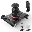 NEEWER SD001 Camera Slider Dolly with Ball Head & Phone Clamp Fashion