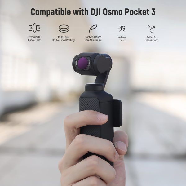 NEEWER 14 Pack Magnetic ND & CPL & Effect Filter Set for DJI OSMO Pocket 3 Online now