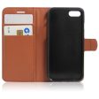 iPhone SE (2022   2020)   8   7 Mobilcover m. Pung Soft Pouch Læder Brun Sale