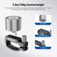 NEEWER GA008 Side Arm 100g Counterweight Clamp Only For DJI RS 2 Hot on Sale