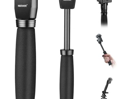 NEEWER Telescoping Interview Mic Handle for Wireless Go Cheap