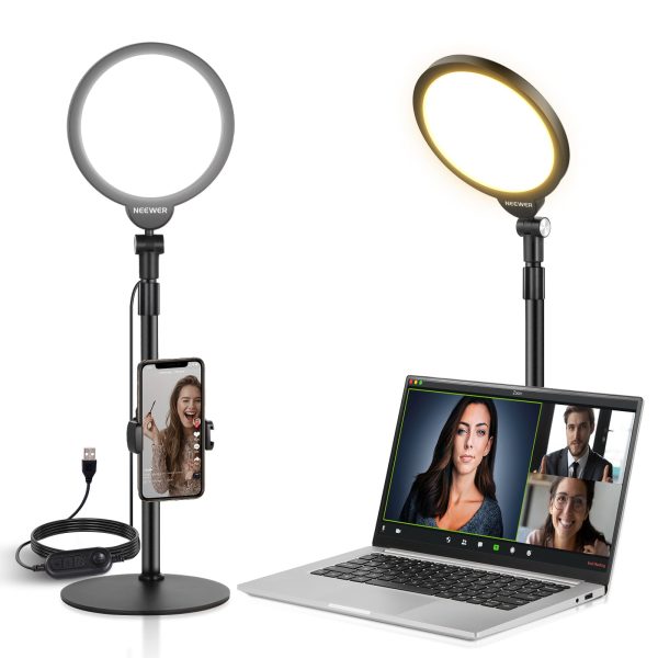 NEEWER R06 7  Desktop Phone Selfie Light Kit Hot on Sale