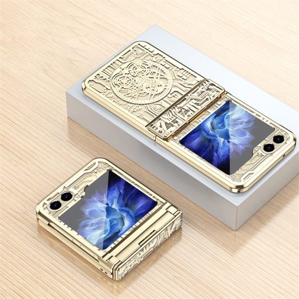 Galaxy Z Flip5 Mechanical Integrated Electroplating Case For Discount