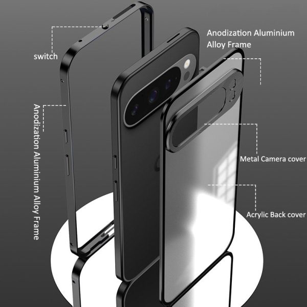 Aluminium Alloy Metal Frame Glass Case - Google Sale