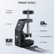 NEEWER ST-CCD7 Versatile C Clamp Desktop Camera Mount Supply