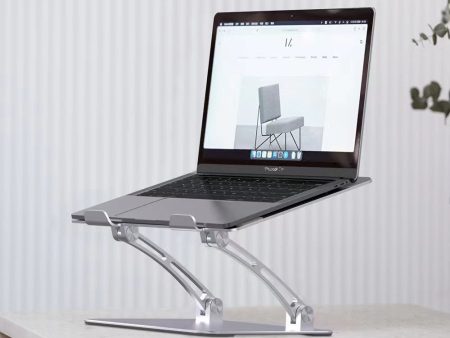 Pivot Pro Stylish Metallic Adjustable Laptop Stand For Discount