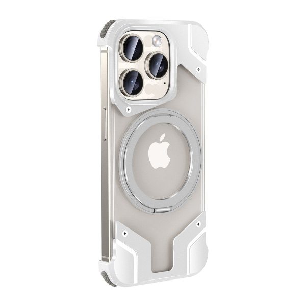 Titanium Rimless Magnetic Stand Case - iPhone Cheap