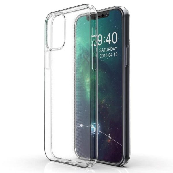 iPhone 12   12 Pro Bump Safe Fleksibelt Plastik Cover - Gennemsigtig Supply