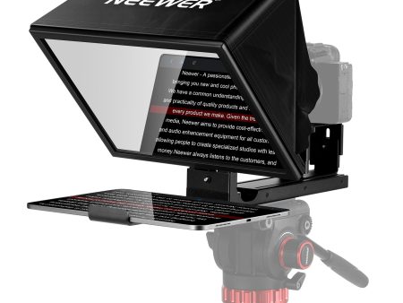 NEEWER Basics X12B Aluminum Alloy Liftable Teleprompter For Sale